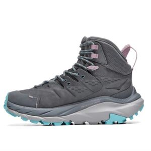 NEW HOKA Kaha 2 GTX – Castlerock/Coastal Cushioned Hiking Ankle Boots / Shoes